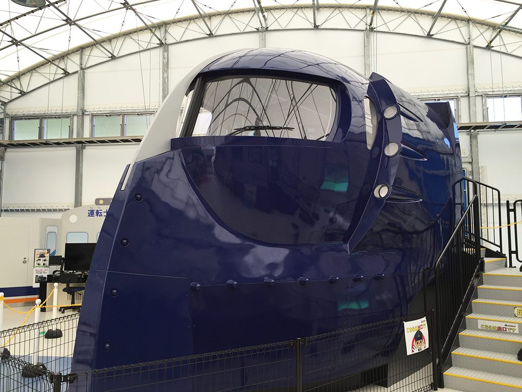 特急ラピート実物大模型/わくわく電車らんど(大阪府/泉南郡岬町)