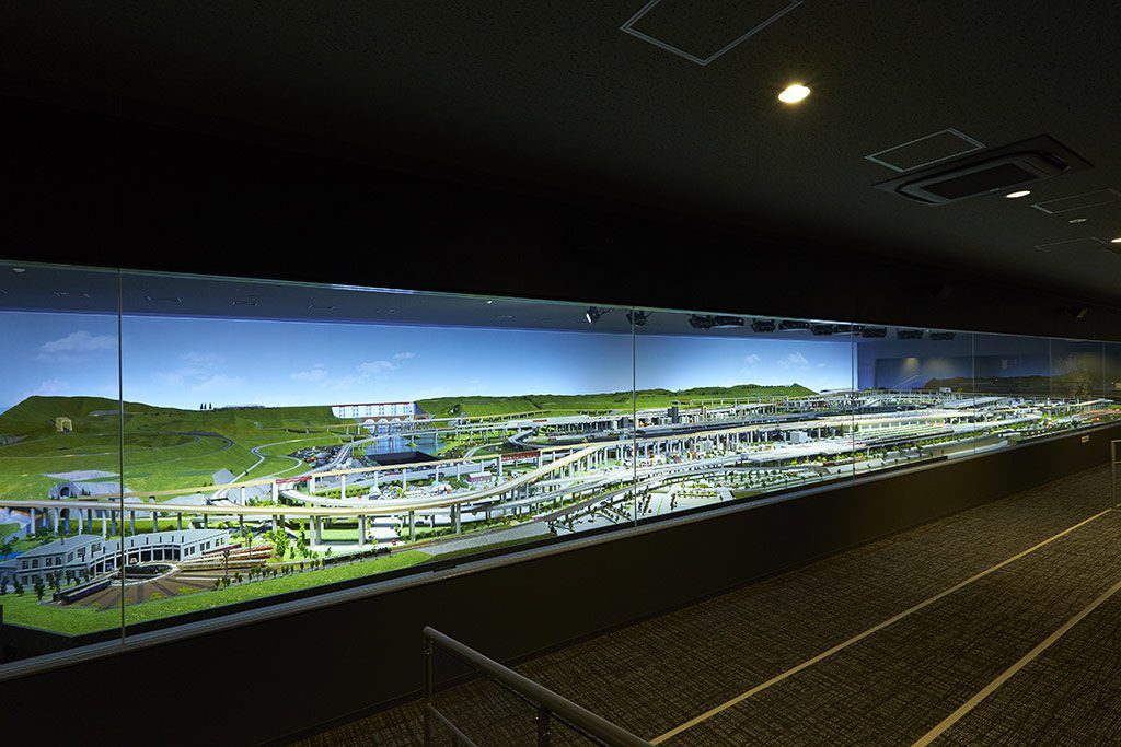 国内最大級のジオラマを走る鉄道模型/京都鉄道博物館(京都市)