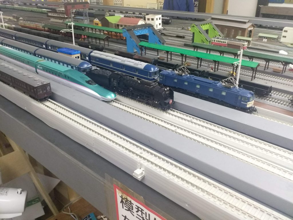 HOゲージのジオラマ/房総中央鉄道館(千葉県/大多喜町)