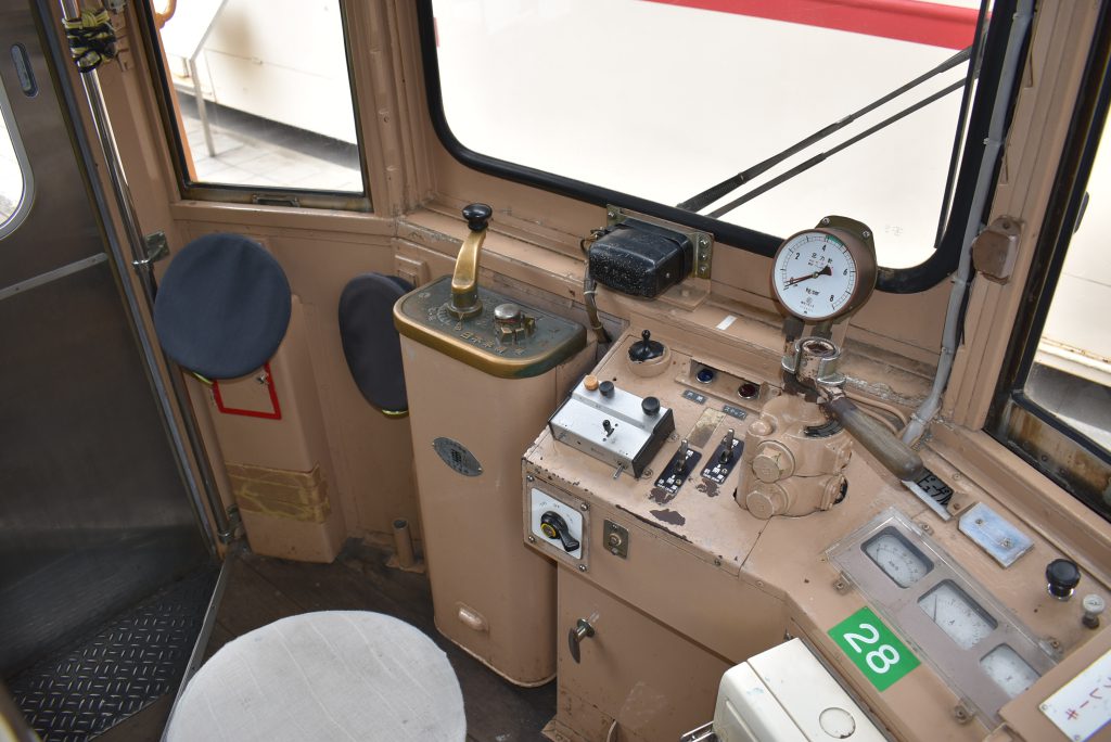運転席/都電荒川車庫・都電おもいで広場(東京都/荒川区)