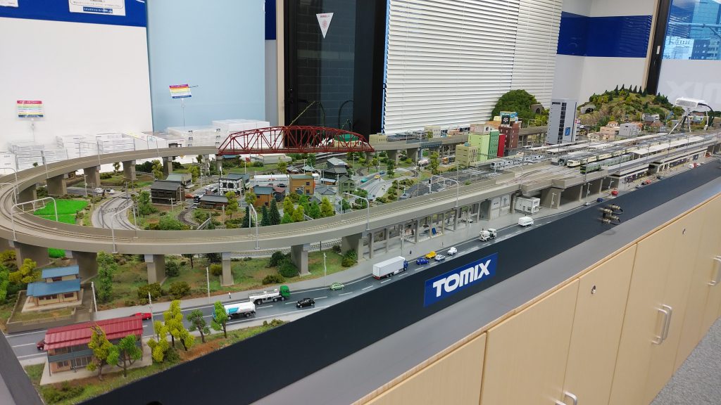 精巧なジオラマ模型/トミックスショールーム東京(東京都/千代田区)
