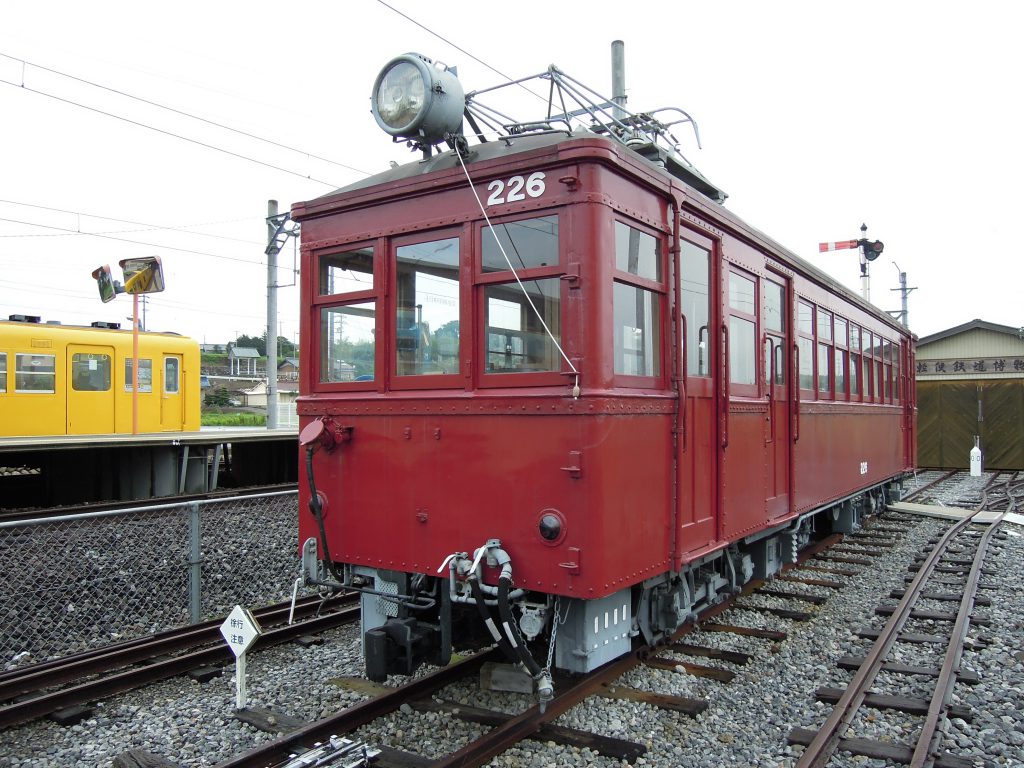 展示車両「モニ220形226」/軽便鉄道博物館(三重県/いなべ市)