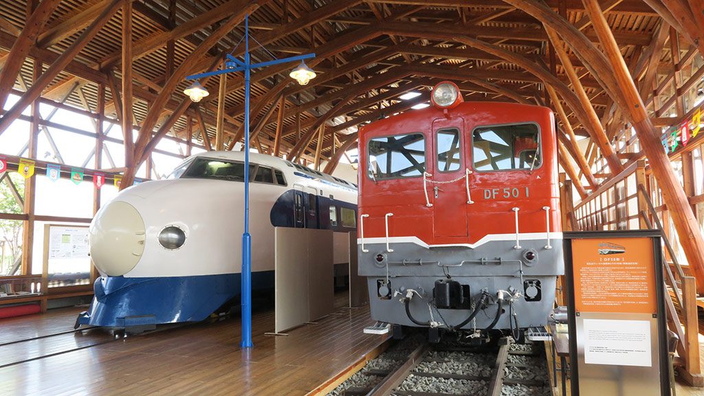 0系新幹線など展示/鉄道歴史パーク in SAIJO(愛媛県/西条市)
