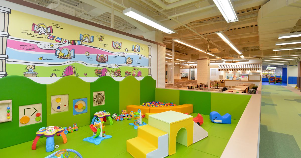 親子一緒に楽しめる 大型室内公園 ピュアハートキッズランド市川コルトンプラザ るるぶkids