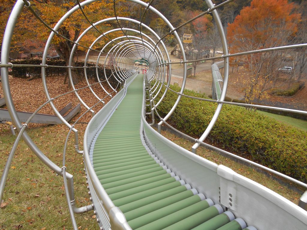 人気のローラー滑り台/大子広域公園(茨城県/久慈郡大子町)