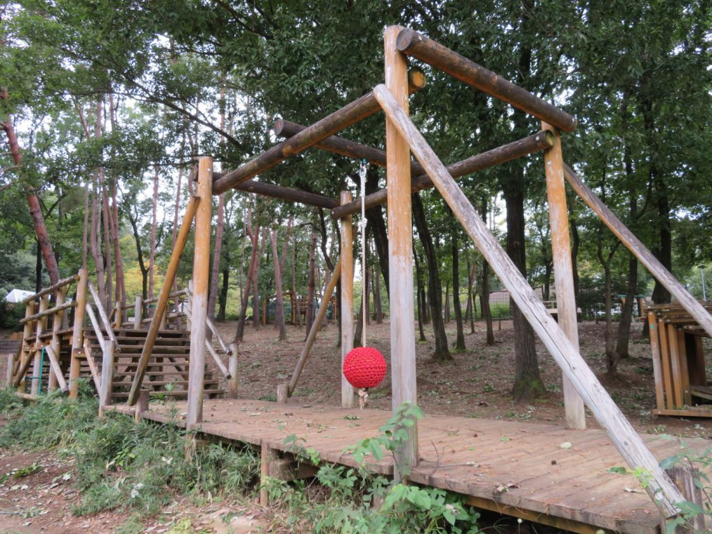 険の森アスレチック(小学生向け)/埼玉県こども動物自然公園(埼玉県/東松山市)