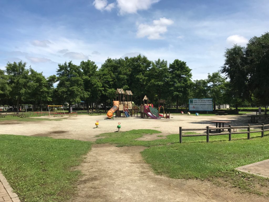 小さな子どもでも遊べる複合遊具/みさと公園(埼玉県/三郷市)