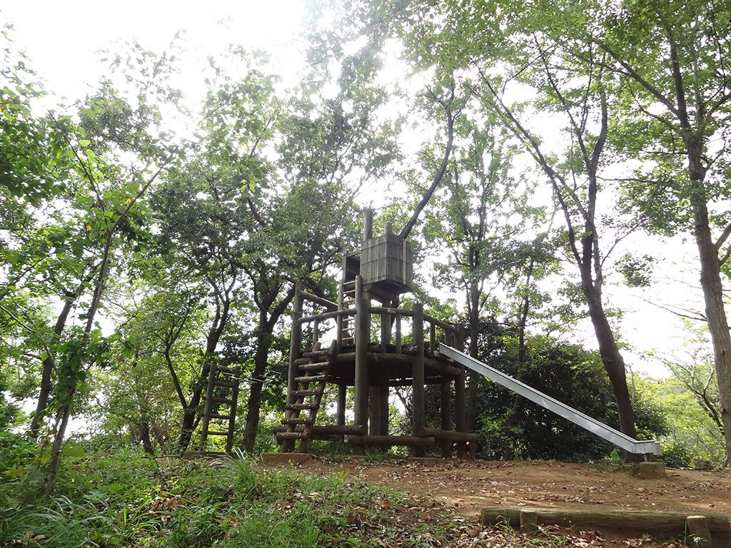 木製遊具「太陽丸」/市民の森ふじやま公園(神奈川県/伊勢原市)
