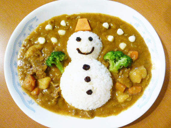 雪だるまカレー/六甲山スノーパーク(兵庫県/神戸市)