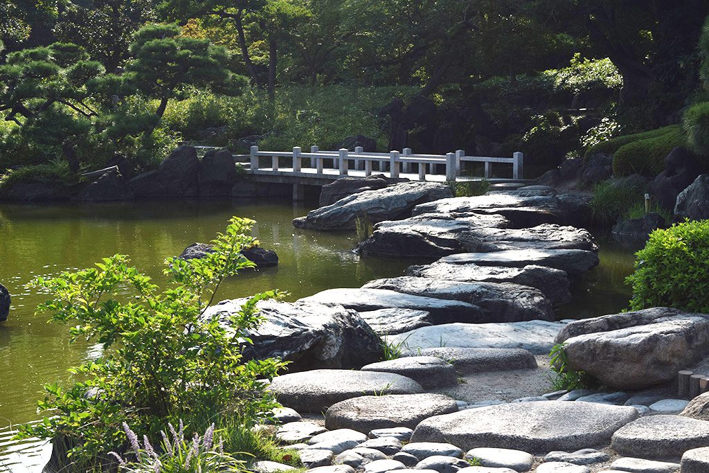 清澄庭園の庭石