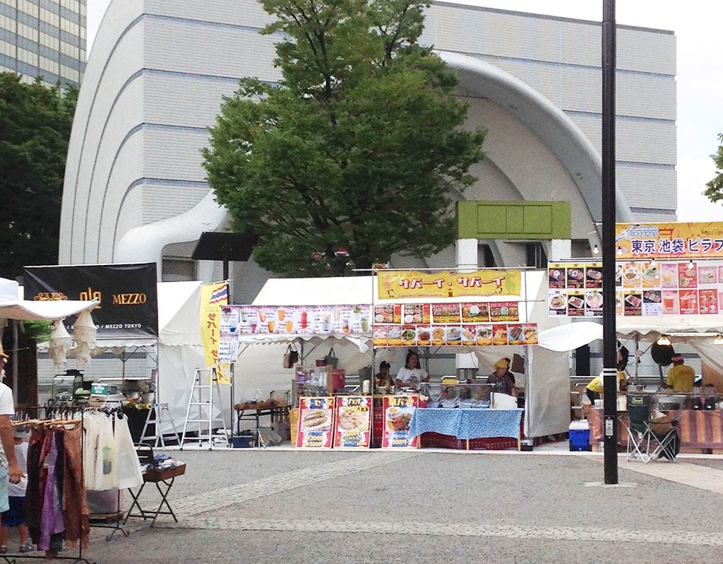 週末のイベントの様子/代々木公園(東京都/渋谷区)