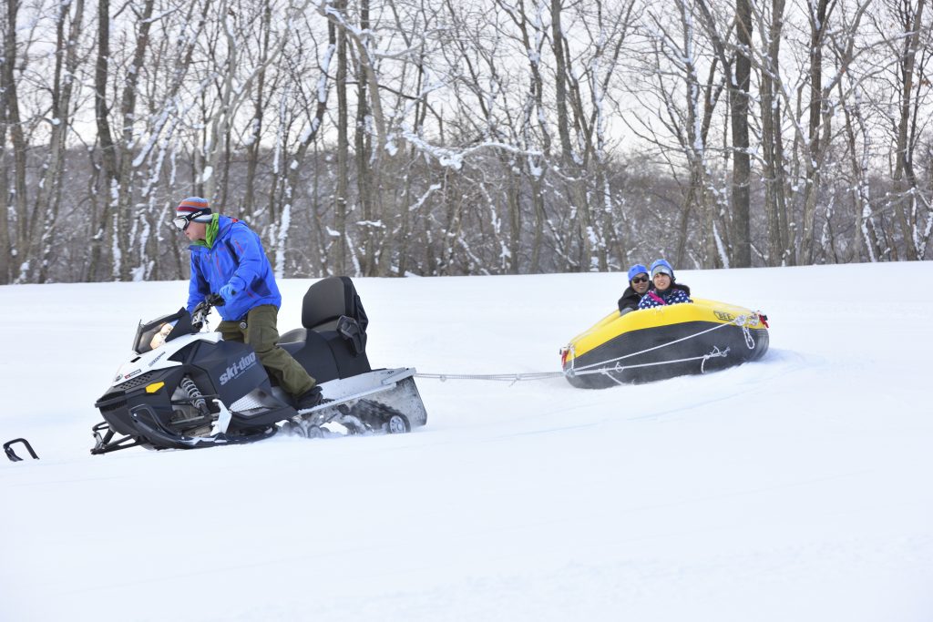 スリル満点「スノーラフティング」/ノース・スノーランドin千歳(北海道/千歳市)