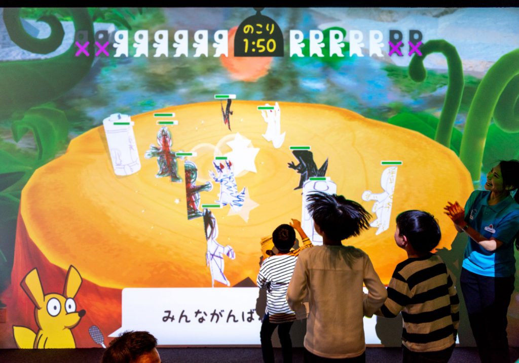 デジタル紙相撲「PAPER RIKISHI」/リトルプラネットららぽーと沼津(静岡県/沼津市)