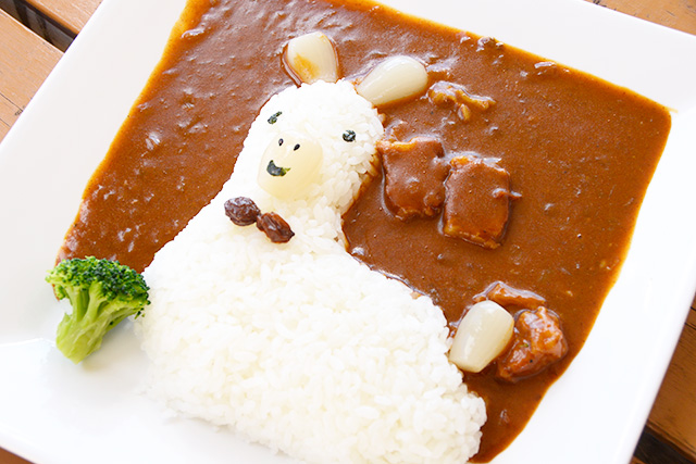 アルパカの名物カレー