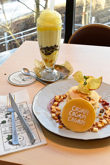 季節のパンケーキ/スヌーピーミュージアム(東京都/町田市)