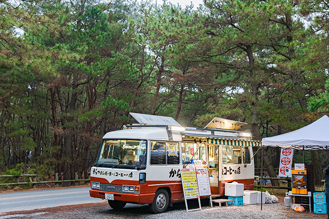 虹の松原 からつバーガーのキッチンカー(佐賀県/唐津市)