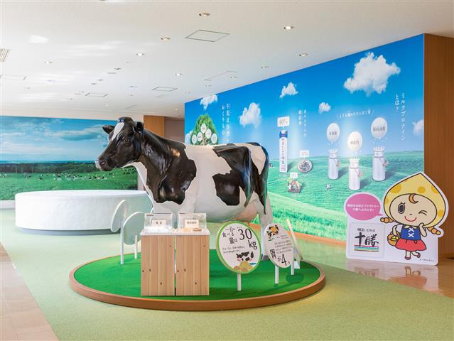 展示ホール/明治十勝チーズ館(北海道/河西郡芽室町)