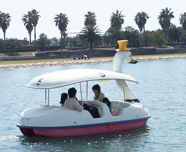 赤湖・白湖でボート遊び/赤穂海浜公園(兵庫県/赤穂市)