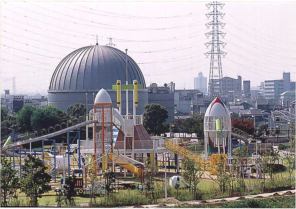 大型複合遊具/ラガーステーション花園(花園中央公園)(大阪府東大阪市)