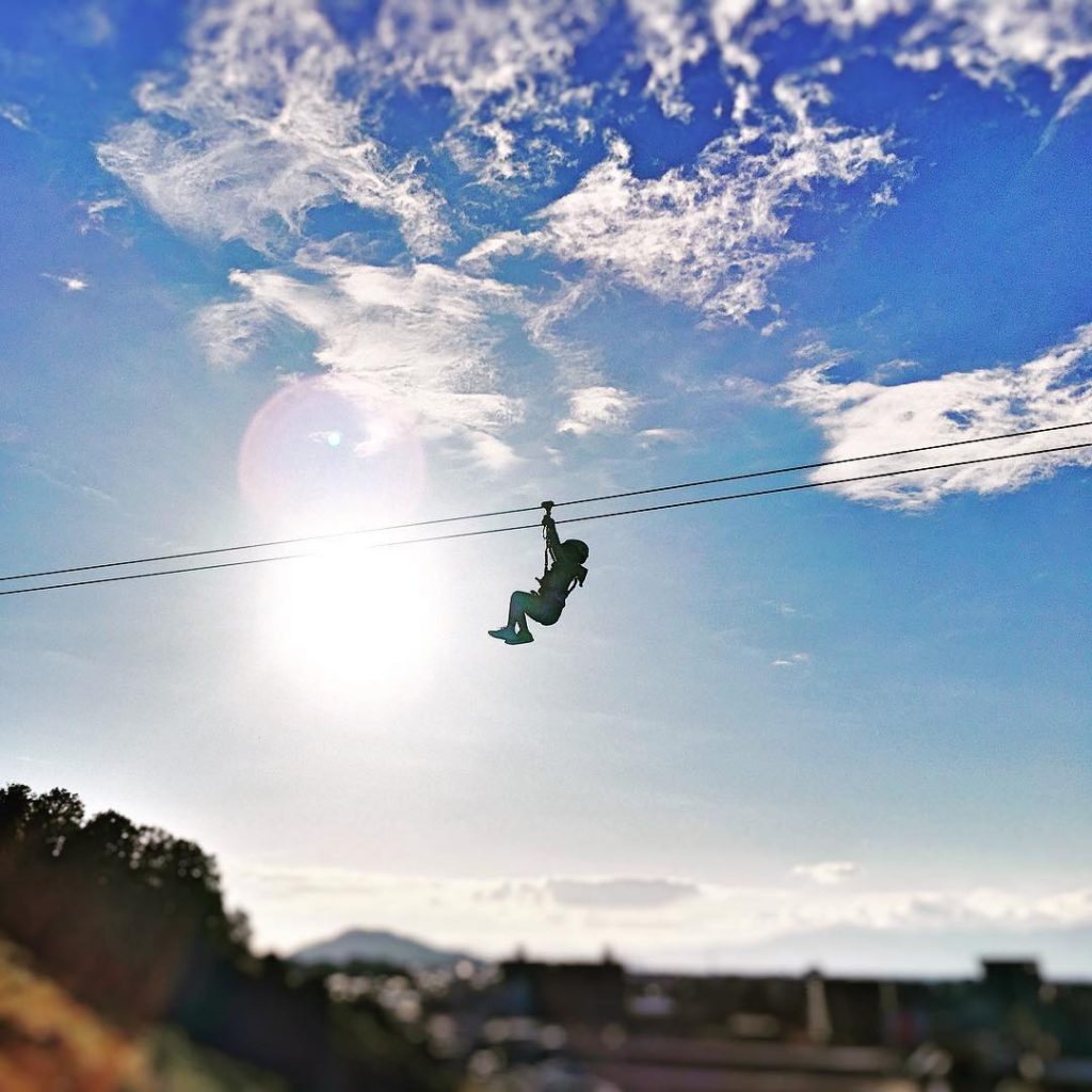 Sky-G(空中スライダー)/ひこねスカイアドベンチャー(滋賀県彦根市)