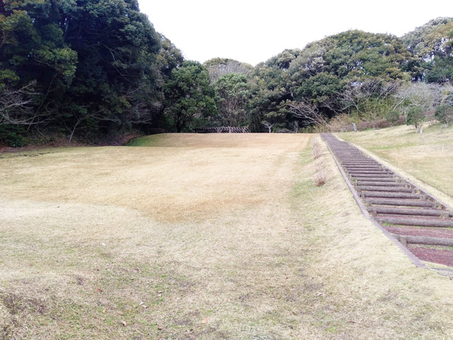 「草スキー場(草そり場)」/久峰総合公園(宮崎県/宮崎市)