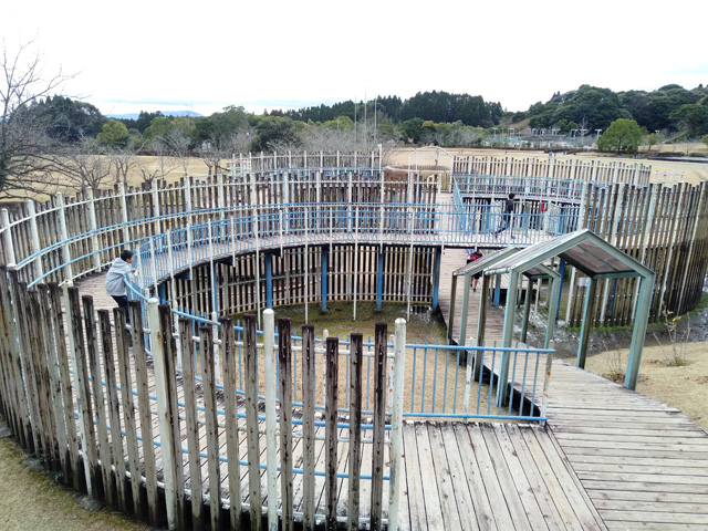 円形大型遊具/久峰総合公園(宮崎県/宮崎市)