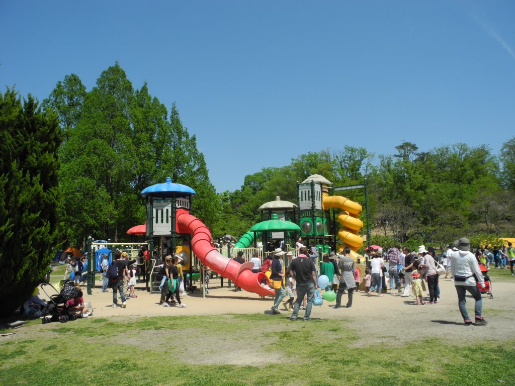 コンビネーション遊具/京都府立丹波自然運動公園(京都府京丹波町)
