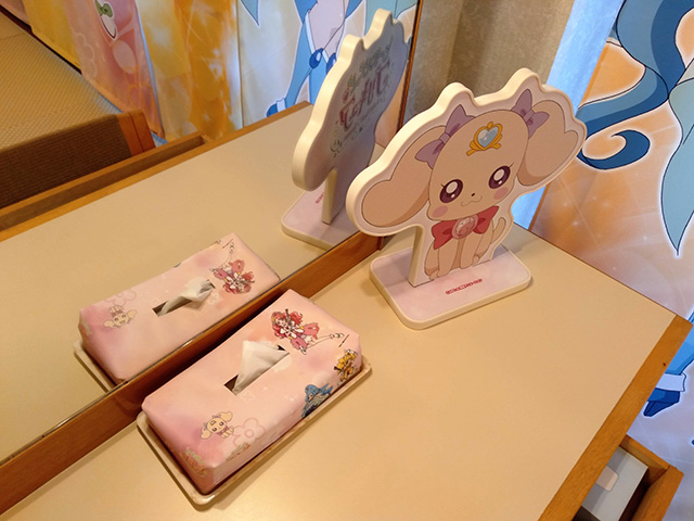 ヒーリングっどプリキュアルームのドレッサー/白樺リゾート 池の平ホテル(長野県/立科町)