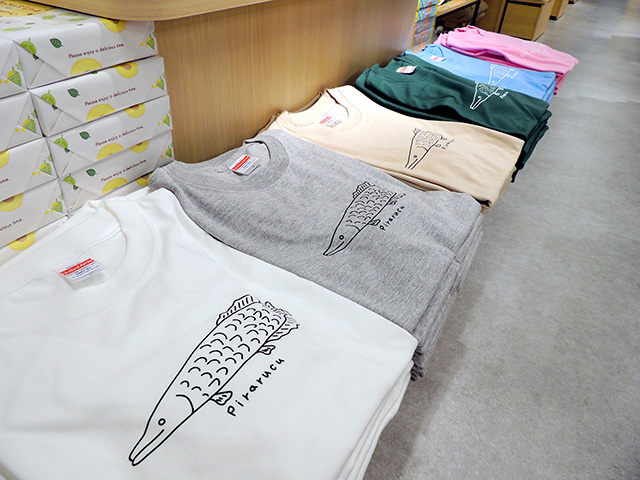 カワスイオリジナル「ピラルクTシャツ」/カワスイ 川崎水族館(神奈川県)