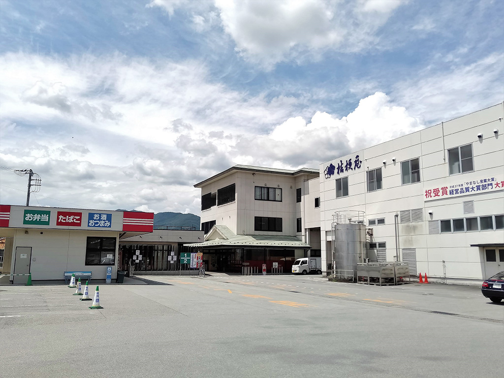 桔梗信玄餅工場テーマパークの外観(山梨県/笛吹市)