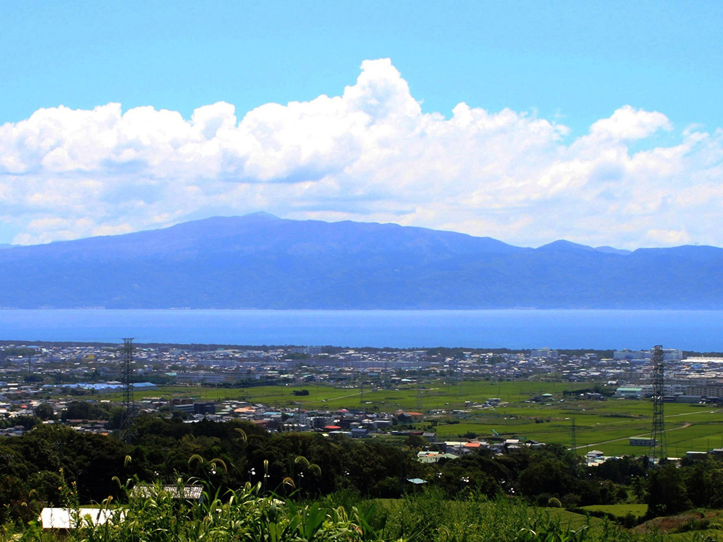 駿河湾沼津SAから眺め(静岡県/沼津市)