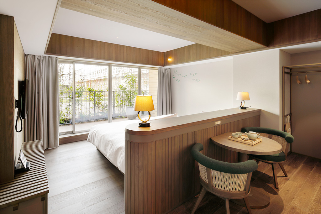 客室「ガーデンビューテラス」/GOOD NATURE HOTEL KYOTO(京都府/京都市)