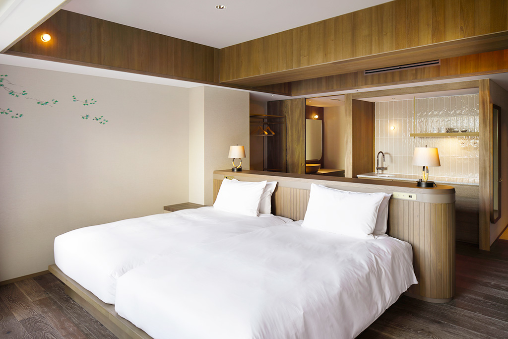 客室「ガーデンビューテラス」/GOOD NATURE HOTEL KYOTO(京都府/京都市)