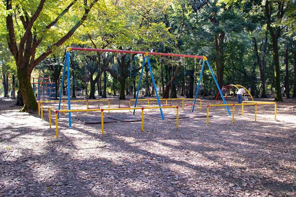 砧公園のブランコ(東京都/世田谷区)