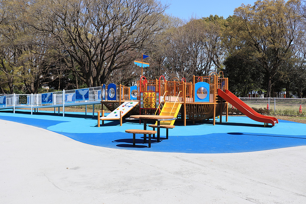 砧公園の「みんなのひろば」(東京都/世田谷区)