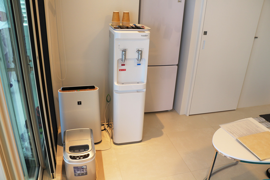 ヴィラ室内の各家電製品/泉南りんくう公園(大阪府/泉南市)