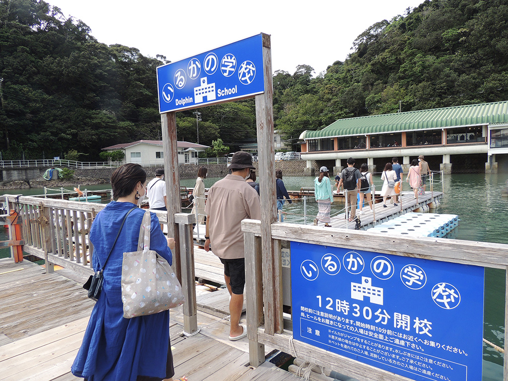いるかの学校の入口/下田海中水族館(静岡県/下田市)