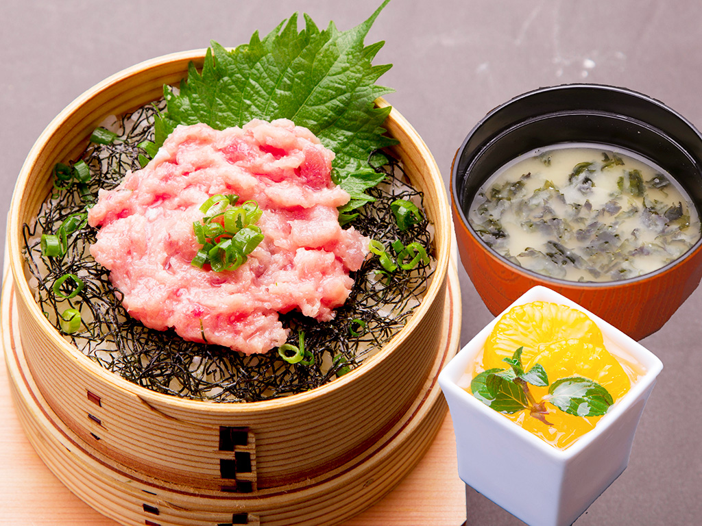 わっぱ茶屋 かわな「ネギトロ丼」三井アウトレットパーク木更津(千葉県)