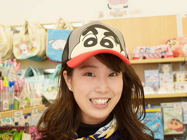 クレヨンしんちゃん「なりきりキャップ」/ニジゲンノモリ(兵庫県/淡路市)