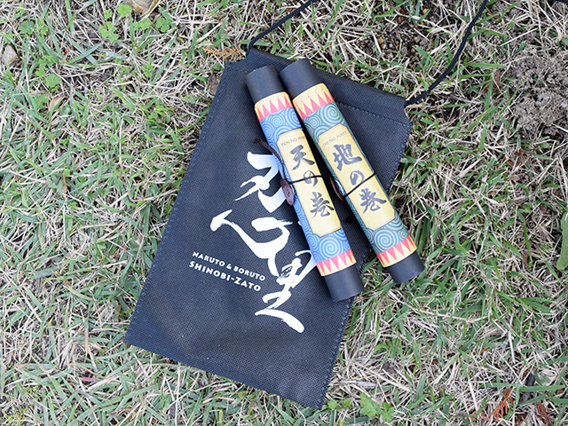 2つの巻物「天の巻」「地の巻」/ニジゲンノモリ(兵庫県/淡路市)