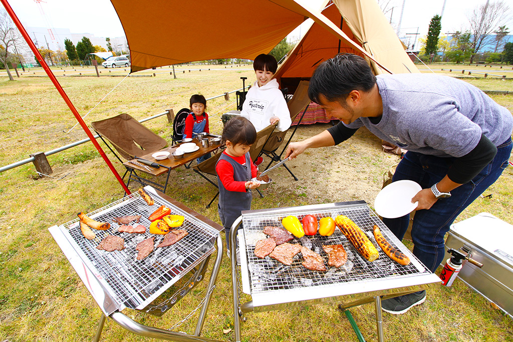 持ち込みバーベキュー/舞洲バーベキューパーク(大阪府/大阪市)