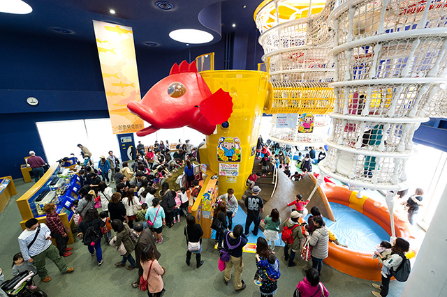 キッズランドの様子/アクアワールド茨城県大洗水族館(大洗町)