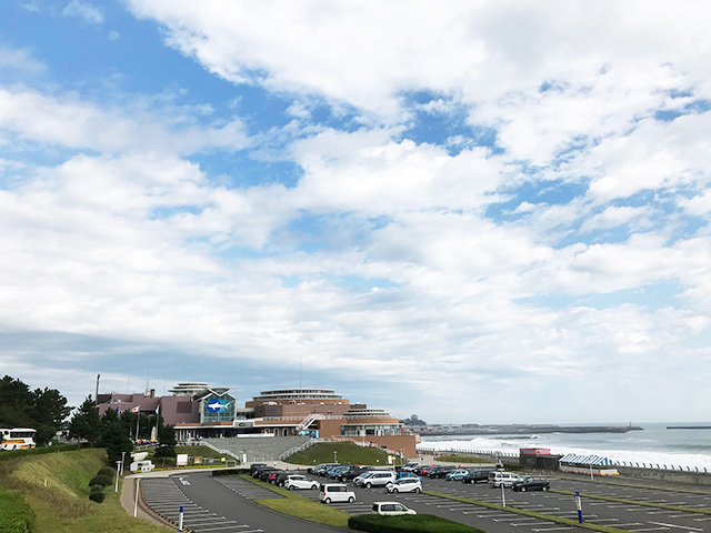 アクアワールド茨城県大洗水族館の外観(大洗町)