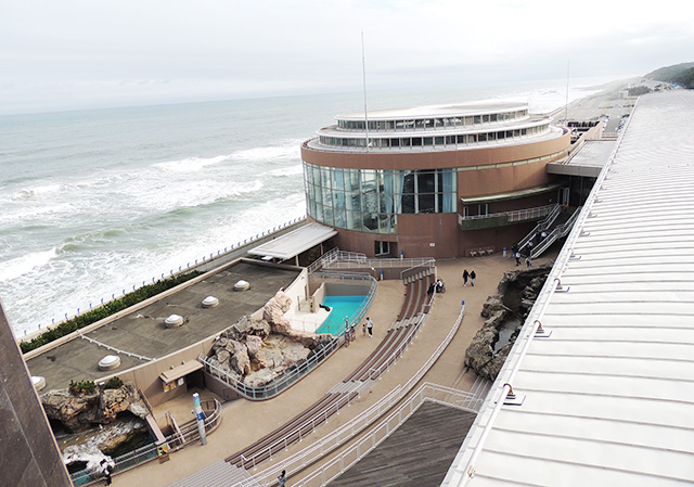 アクアワールド茨城県大洗水族館の外観(大洗町)