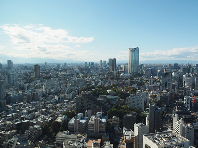 展望台からの絶景/東京タワー(東京都/港区)