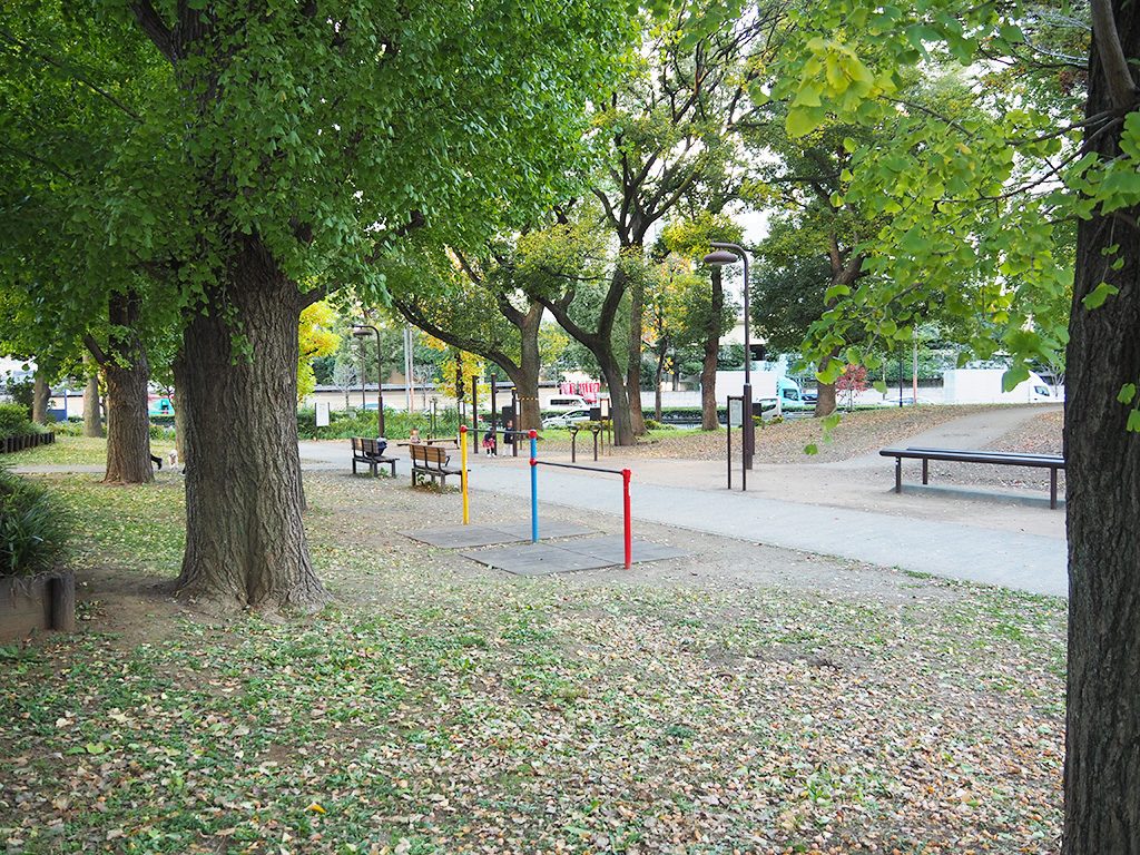 都立芝公園の体力測定健康歩道(東京都/港区)