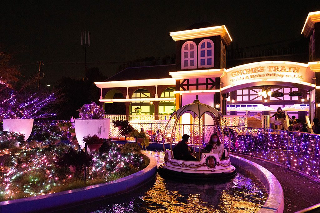 イルミイベント 光の遊園地:「ファンタジークルーズ」/ひらかたパーク(大阪府/枚方市)