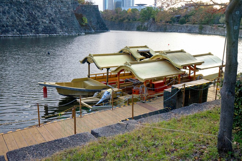 観光船「大阪城御座船」/大阪城イルミナージュ(大阪市/中央区)