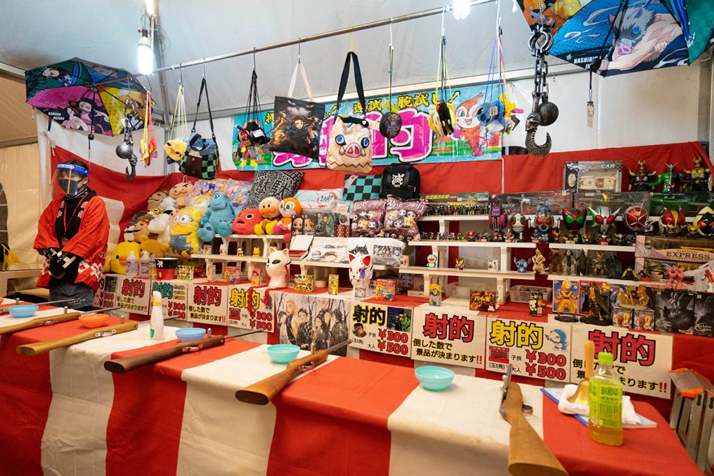 レトロな射的場/大阪城イルミナージュ(大阪市/中央区)