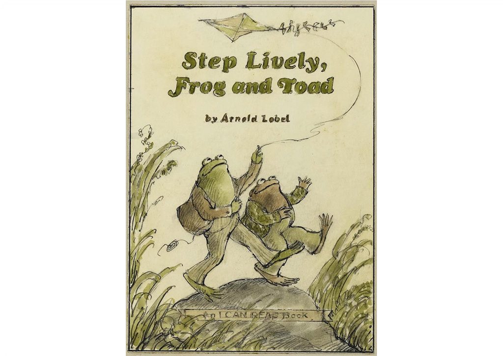 『ふたりはきょうも』(1979)表紙下絵 Courtesy of the Estate of Arnold Lobel. © 1979 Arnold Lobel. Used by permission of HarperCollins Publishers.